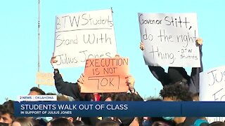 Students Walk Out Of Class