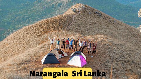 A few drone shots of the beautiful Narangala mountain in Badulla, Sri Lanka