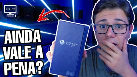 MOTOROLA EDGE 20 VALE A PENA ATUALMENTE?💸 | Unboxing e Primeiras Impressões