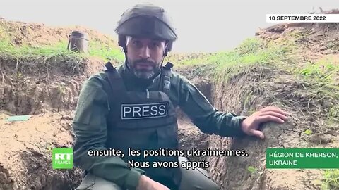 Un correspondant de RT dans la région de Kherson au moment de la contre-offensive ukrainienne