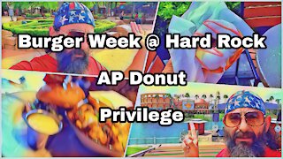 Burger Week at Hard Rock Cafe | Priviledge | UOAP Donut at VooDoo