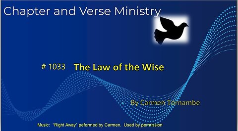 1033 The Law of the Wise