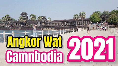 #01 Self-guided Walking Tours to Explore Angkor Wat Temple (Siem Reap 2021) Amazing Tour Cambodia