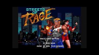 Street of Rage Original - Classic - PS5 - 1080p 60fps