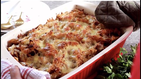 Cheesy Baked Pasta | Baked Pasta Recipe