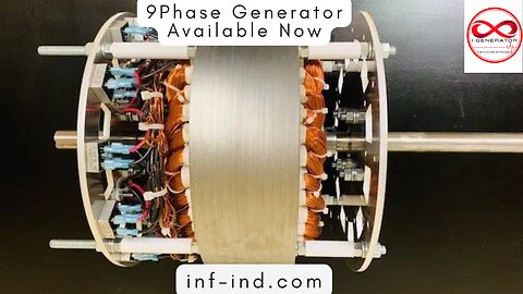 Infinity Industrial Controls Now Manufacturing 9-Phase Generator!