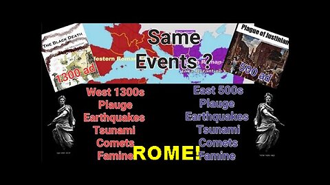 Rome Never Fell! They Divided East/West & Added 1,000 Years (+/-) to the Calander! [23.01.2024]