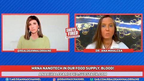 Nanotech in Food Supply. Depopulation & Transhuman/Mind Control. Shots Fired w/ Dr. Ana Mihalcea