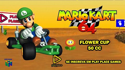 Mario Kart - Flower Cup 50cc - Nintendo 64