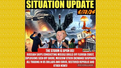 SITUATION UPDATE 6/13/24 - NFauci Testifies To Congress, Nato At War W/Russia, Israel & Hezbollah