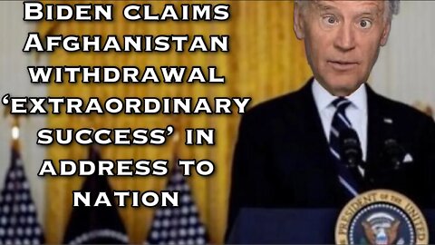 Joe LyN' Biden about Afghanistan