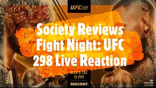 Society Reviews Fight Night: UFC 299 Live Reaction