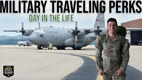 Military Travel Perks While Active Duty Army | Day in the life