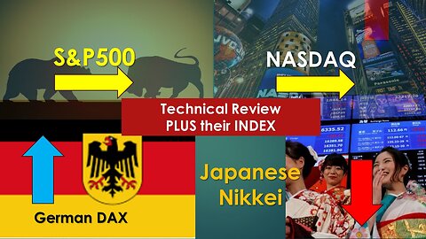SP500 NASDAQ GermanDax JapanNikkei Technical Analysis Apr 02 2024