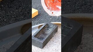 Pouring Molten Aluminum - Aluminum Casting Ingots #foryou