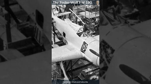 The Focke Wulf FW 190 #Shorts