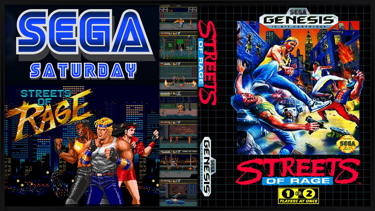 SEGA Saturday - Streets of Rage (Playthrough)