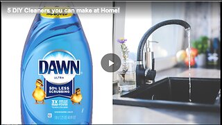 How to make five homemade cleaners