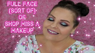 FULL FACE (SORTA) OF SHOP MISS A MAKEUP l Sherri Ward