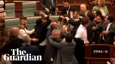 Lawmakers throw down on parliament floor | USA TODAY