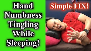 Hand Numbness/Tingling While Sleeping! Thoracic Outlet Syndrome! Simple FIX! | Dr Wil & Dr K