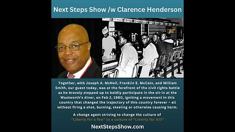 Next Steps Show /w Clarence Henderson