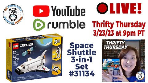 Thrifty Thursday - Space Shuttle 3-in-1 LEGO Set #31134