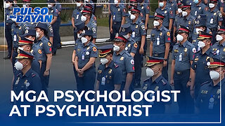 Mga psychologist at psychiatrist, kailangan ng PNP para sa mental health ng mga pulis