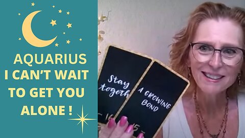 AQUARIUS SINGLES ♒🪄 I CAN'T WAIT TO GET YOU ALONE!🔥🤯 IT'S YOU💖🪄NEW LOVE / SINGLES AQUARIUS