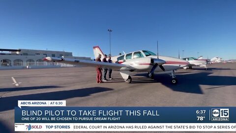 Visually-impaired pilots get chance to fly from Phoenix to Washington, D.C.