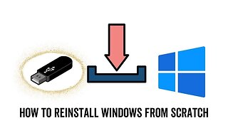 How To Install or Completely Reinstall Windows 10 or 11 From Scratch Using a Bootable USB Key