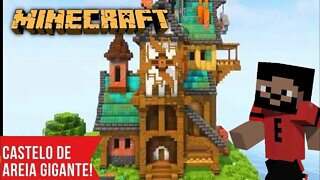 MINECRAFT: Construindo um castelo de terra!