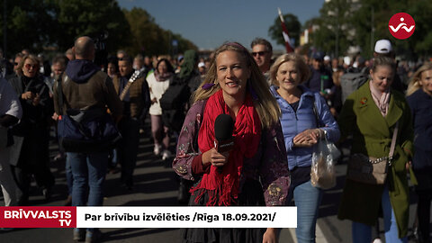 Protests par brīvību izvēlēties. /Rīga. 18.09.2021/