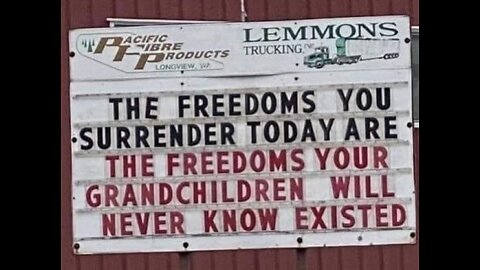 What Liberties You Sacrifice...