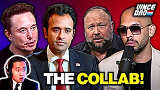 Alex Jones DEBATES Andrew Tate, Vivek, & Elon Musk on WILD Twitter Space!