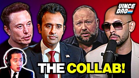 Alex Jones DEBATES Andrew Tate, Vivek, & Elon Musk on WILD Twitter Space!