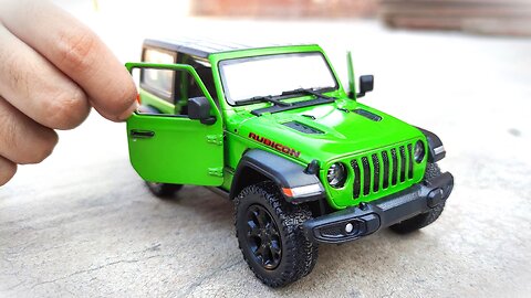 Unboxing of Jeep Wrangler Rubicon | 1:24 Scale | Realistic diecast car