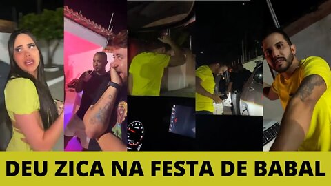 Inauguração na Casa de Babal e Emily e Já Mandaram Baixar o Som da Festa Carlinhos não Quis Entrar