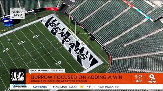 The Bengals say they are focused on winning