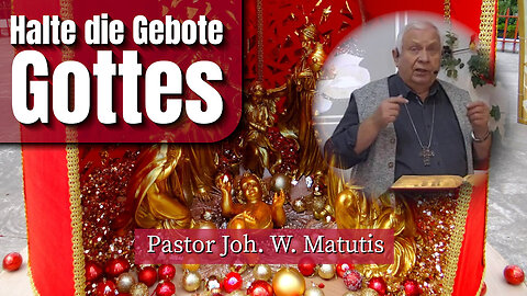 Halte die Gebote Gottes