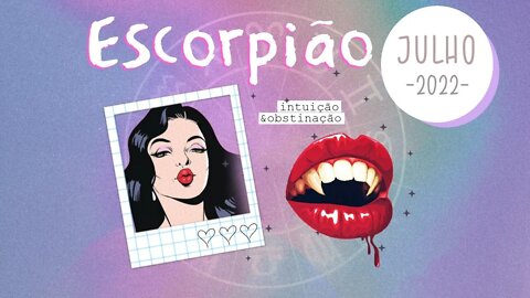 ♏ [JULHO 2022] MENSAGEM PARA O SIGNO DE ESCORPIÃO 🦂 | UMA AJUDA FINANCEIRA DE ALGUÉM! ♏