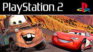 CARS MATER-NATIONAL #1 - Gameplay do jogo de Carros de PS2/Xbox 360/Wii/PC! (Legendado em PT-BR)