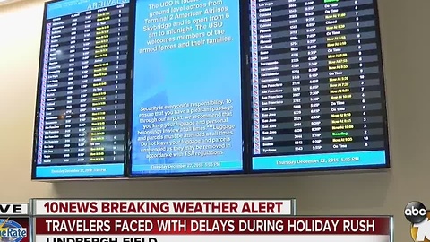 A lot of Flight Delays in San Diego Thursday