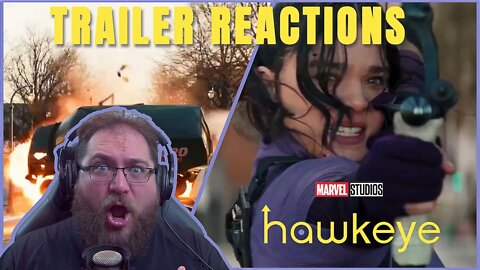 Hawkeye Trailer Reaction - Nerd Cave Reacts