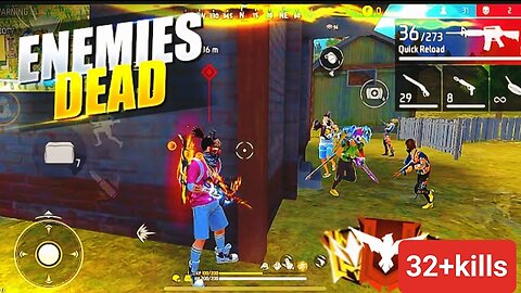 BEST SOLO VS SQUAD GAMEPLAY | GARENA FREE FIRE