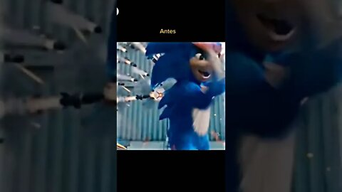 SONIC ANTES E DEPOIS O RESULTADO FINAL É IMPRESSIONANTE😱😱😱#shorts #sonic2 #viral #gaming #ggbr08