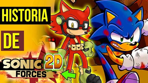 CONSERTARAM o SONIC FORCES 😍| HISTORIA Sonic FORCES 2D