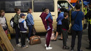 Aid Workers Prep Stretchers, Toys For Evacuees Of Mariupol Steel Plant