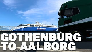 [ETS2] Gothenburg, Sweden to Aalborg, Denmark: Slow TV European Trucking