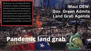 Maui DEW: Gov. Green Admits Land Grab Agenda - Makia Freeman